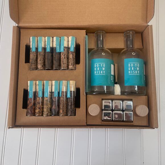 NEW DO Your Whisky DIY Whiskey Infusion Set Making Kit Gift Anniversary Holidays - Picture 2 of 5